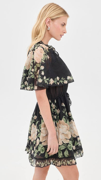 SE Christina Print Mini Dress