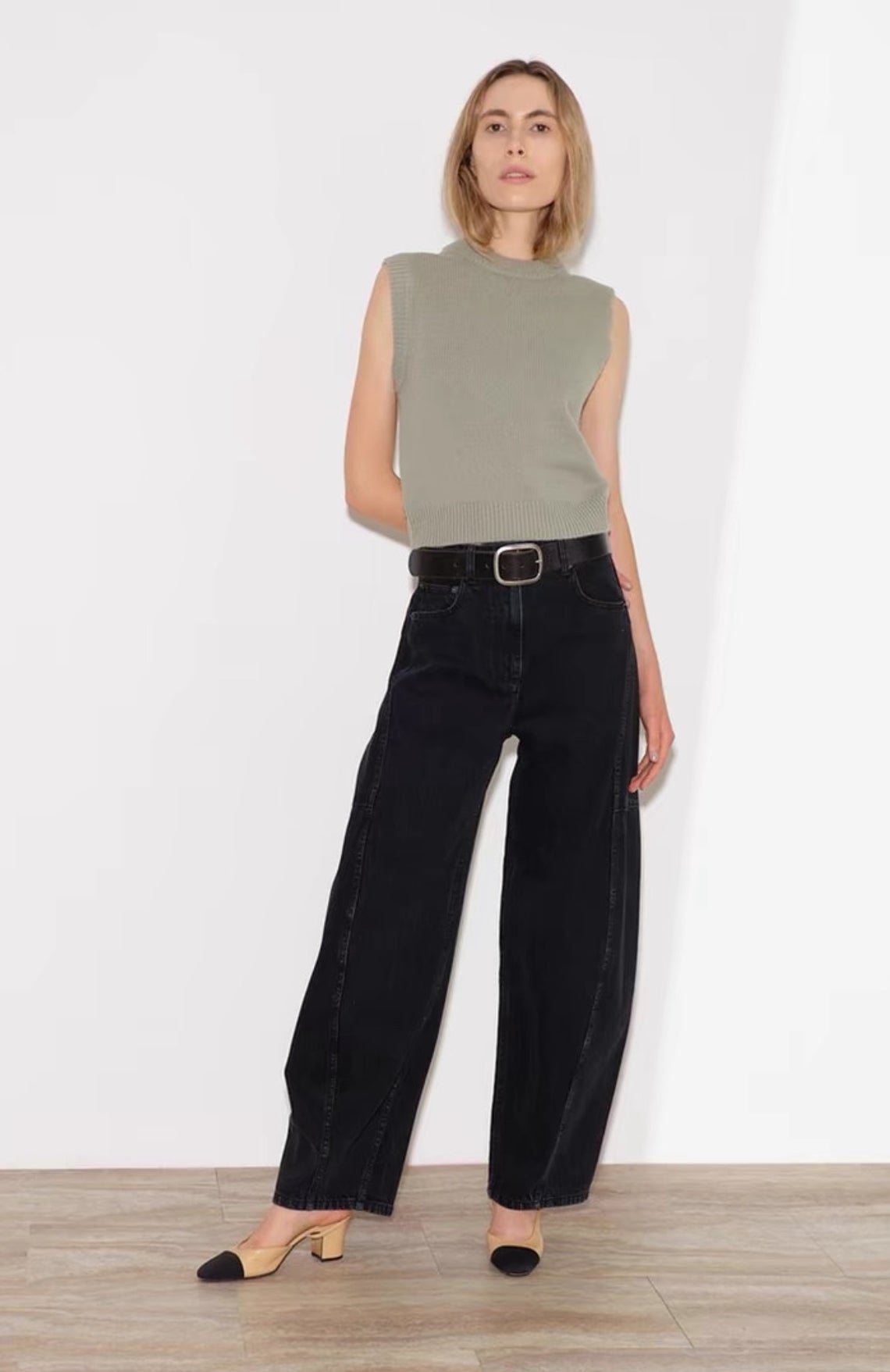 5 STYLES! TB Sid Cotton Denim Mid-Rise Jeans (Short Length)