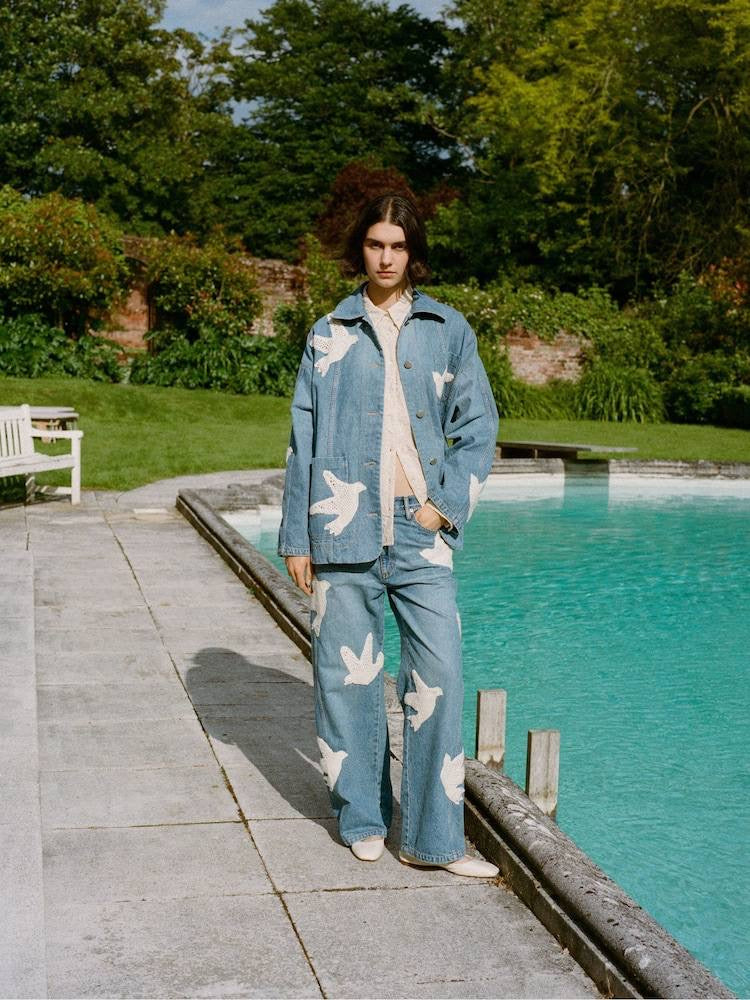 SE Blue Payton Denim Jacket