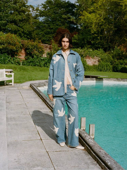 SE Blue Payton Denim Jacket