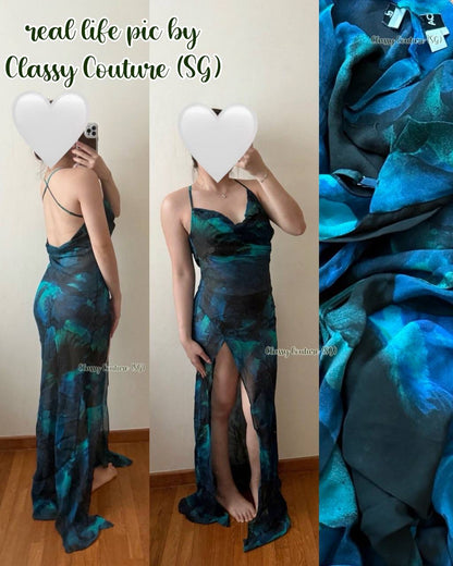 RB Rafinha Sheer Viscose Maxi Dress