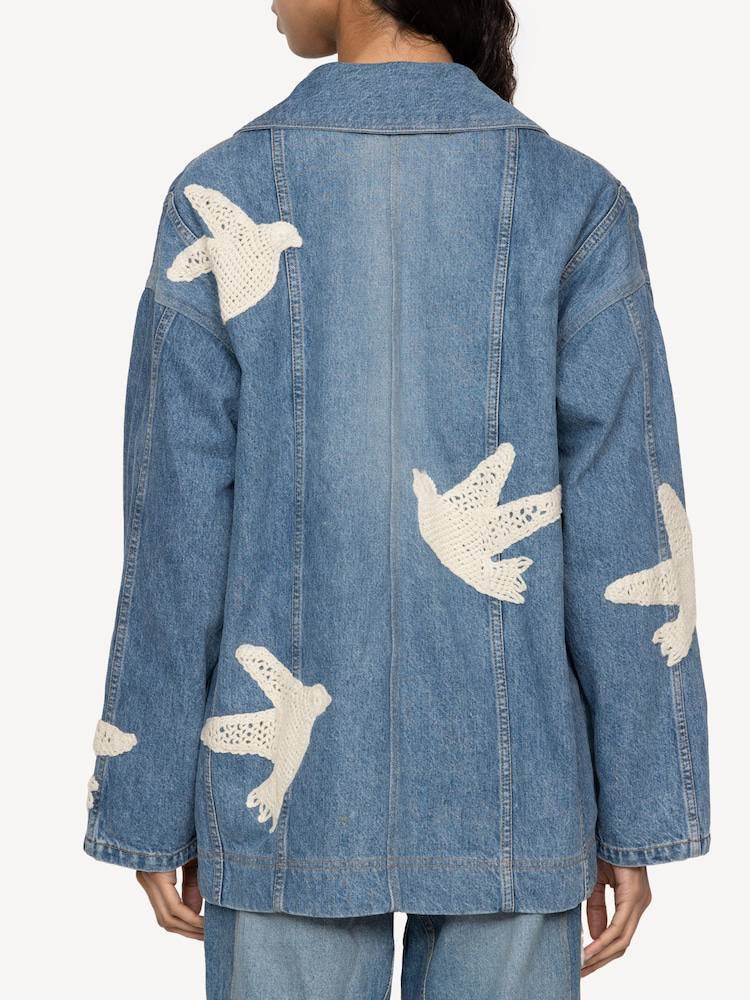 SE Blue Payton Denim Jacket