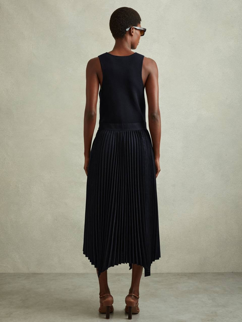 RS Marine Hybrid Knit Midi Dress