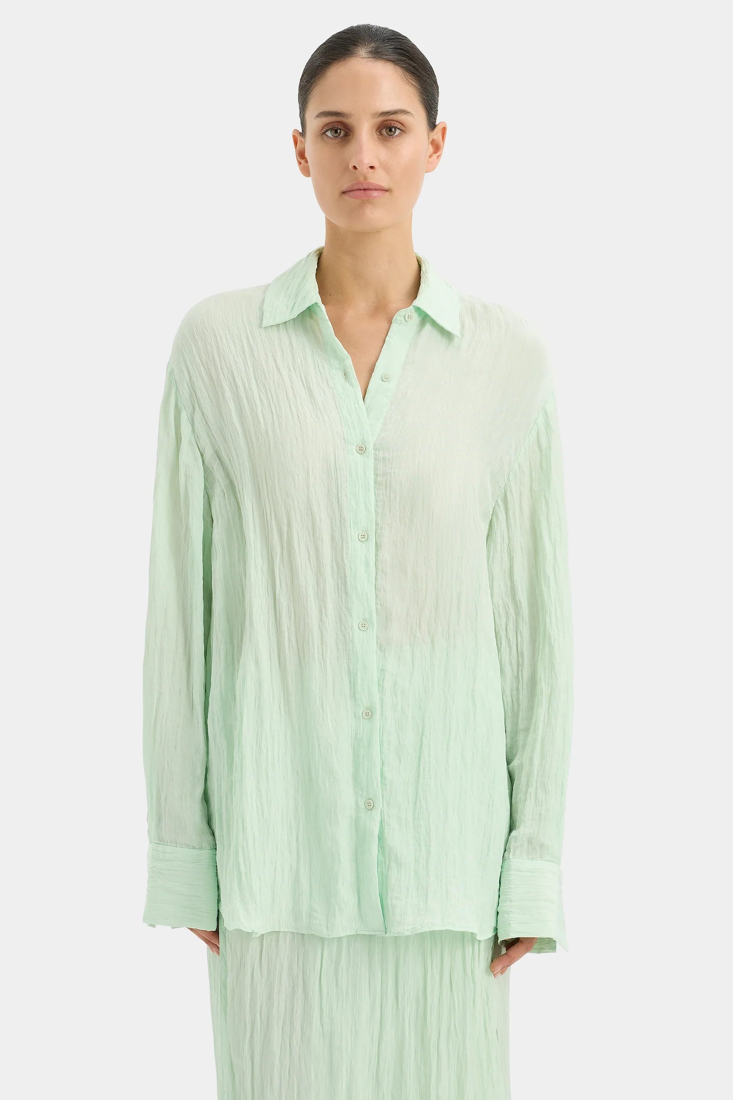 STL Ligera Long Sleeve Shirt in Mint
