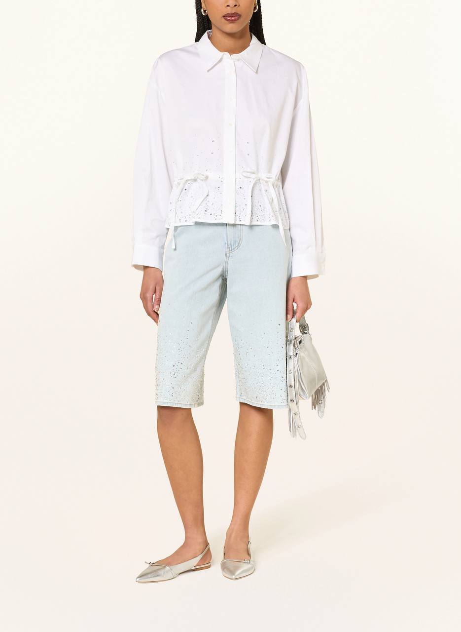 MJ Cotton Embellished Blouse