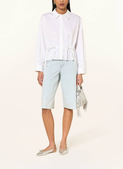 MJ Cotton Embellished Blouse