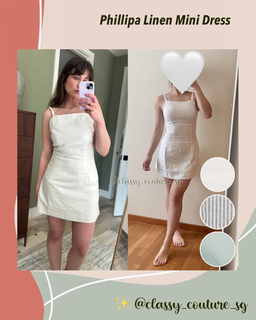 Phillipa Linen Mini Dress