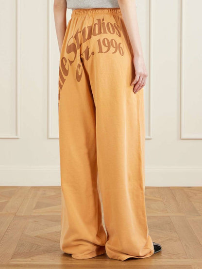 AC Cotton Logo Printed Sweatpants
