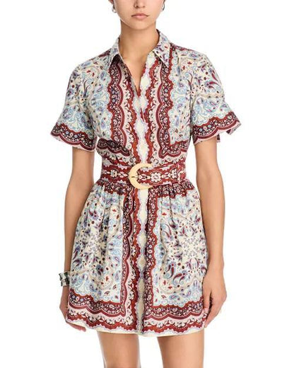 CC Malena Cotton Mini Dress