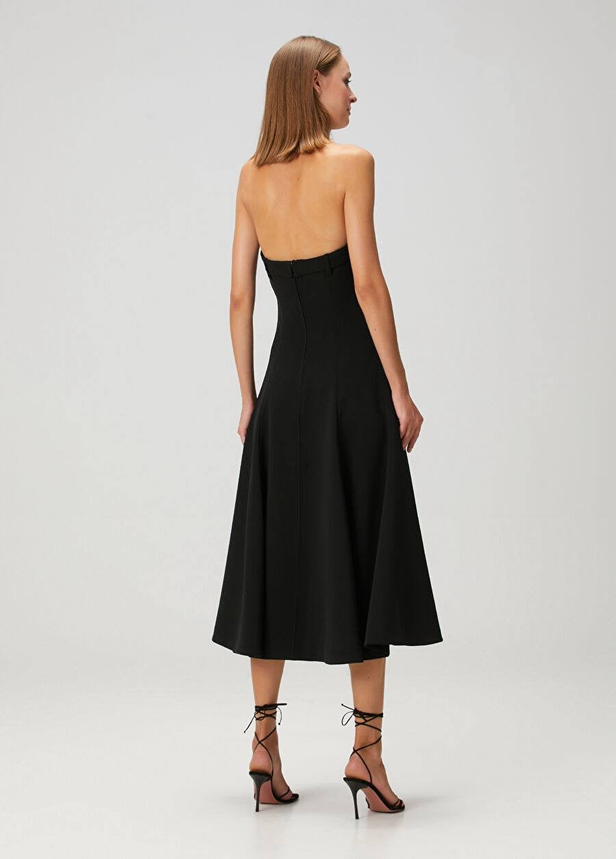 ALX Pearse Strapless Midi Dress
