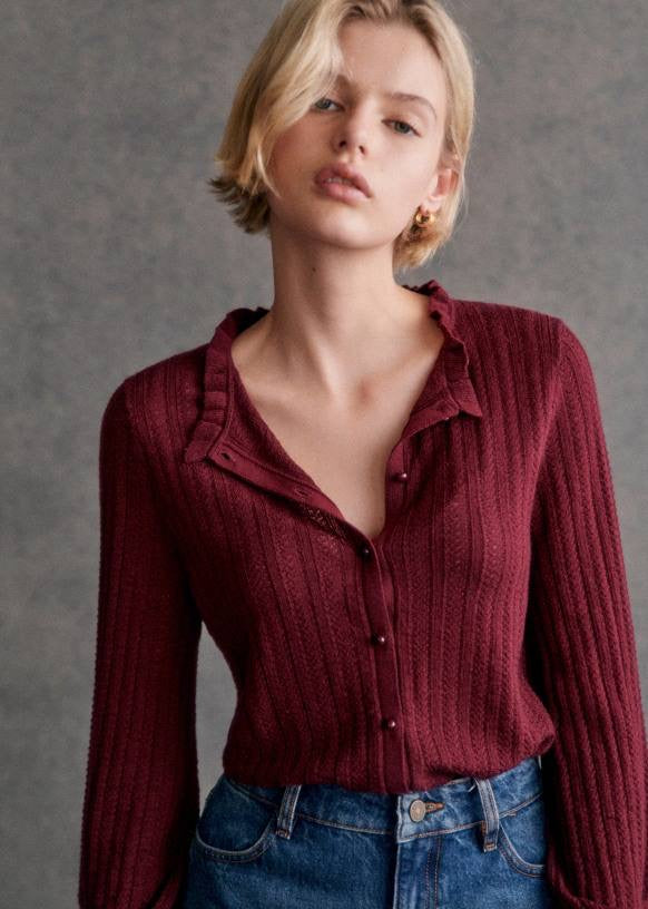 SZ Louis Merino Wool Cardigan