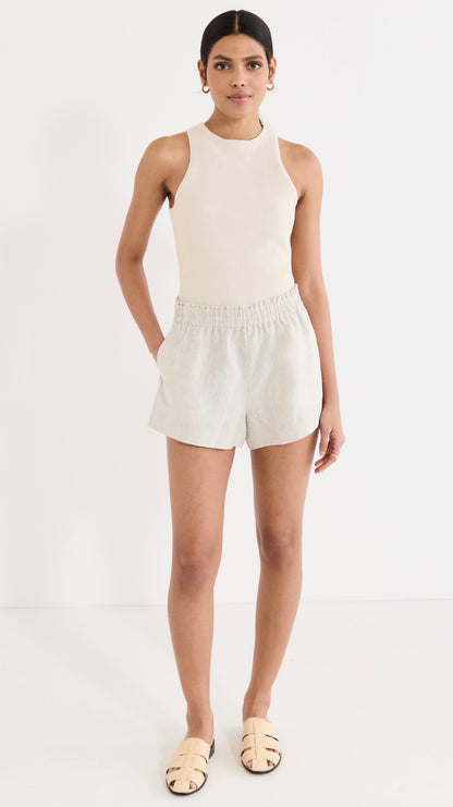 Ref Hudson Cotton Ribbed Sweater Tank Top