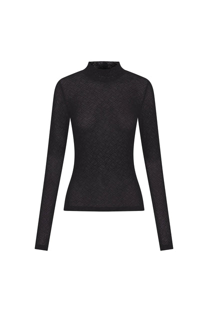 CM Antonia Cotton-blend Long Sleeve Top