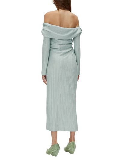 CM Shaw Off The Shoulder Midi Dress