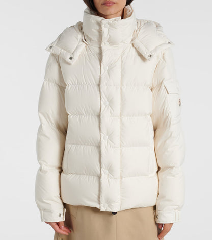 MC Maya 70 Hooded Short Down Jacket