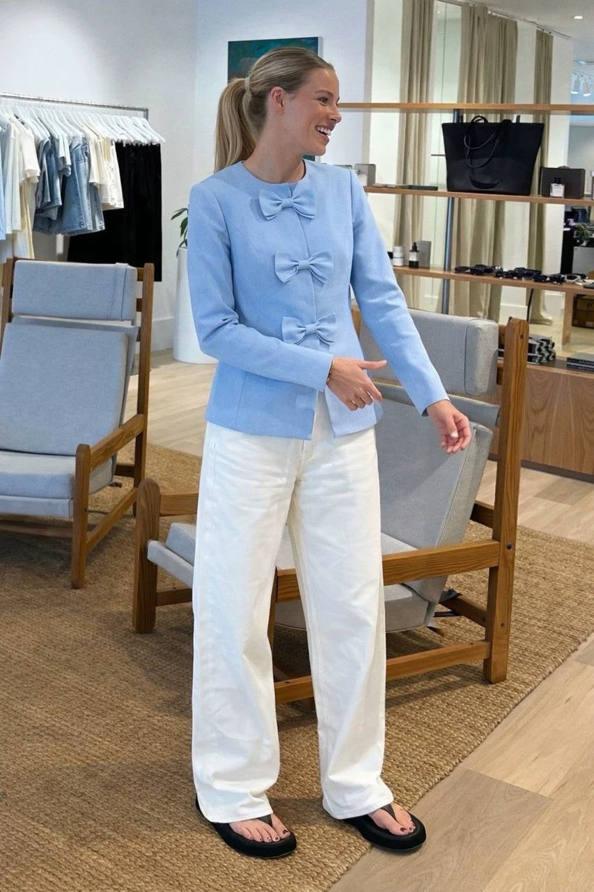 PSE Harper Linen Jacket | Vest | Capri Pants | Set