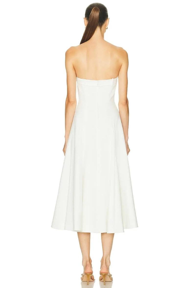 ALX Pearse Strapless Midi Dress