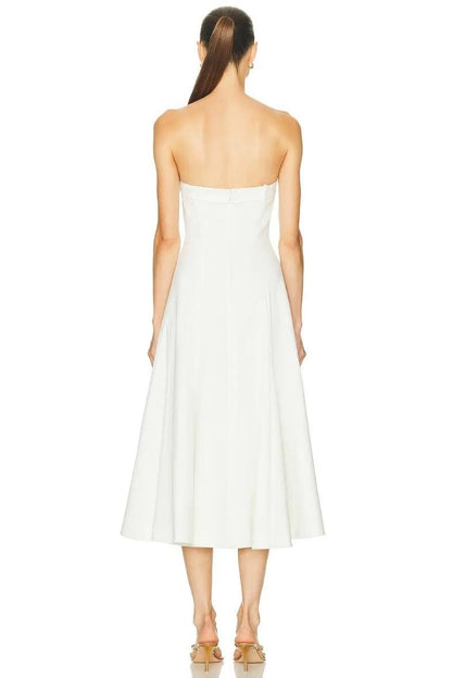 ALX Pearse Strapless Midi Dress
