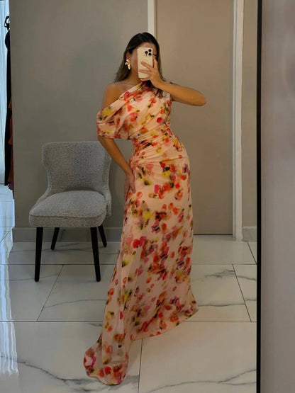 ALC Poppy Silk Maxi Dress