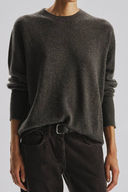 TR Odelle Cashmere Lightweight Crewneck Sweater