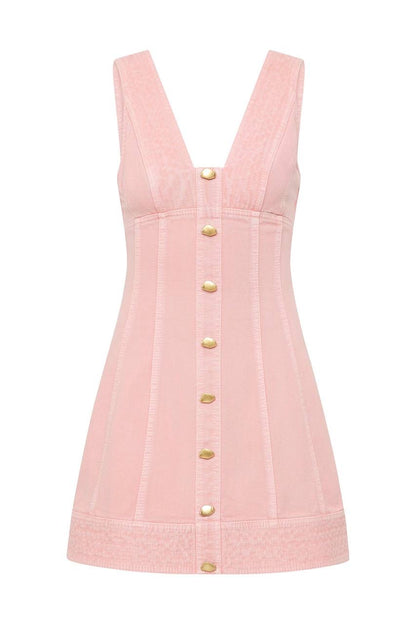 AJ Ayden Denim Mini Dress | Coast Denim Mini Dress