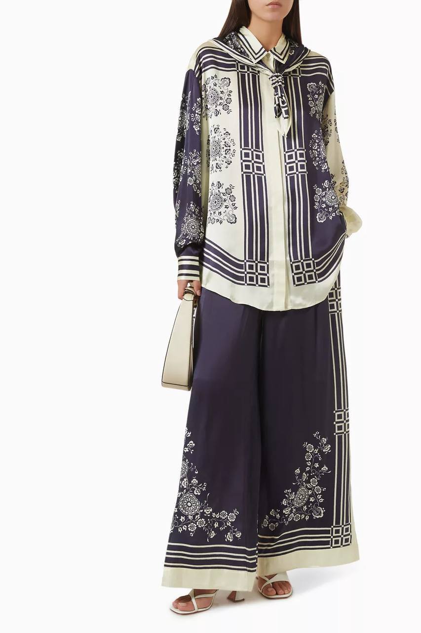 ALM Bandera Silk Buttondown Shirt | Trousers