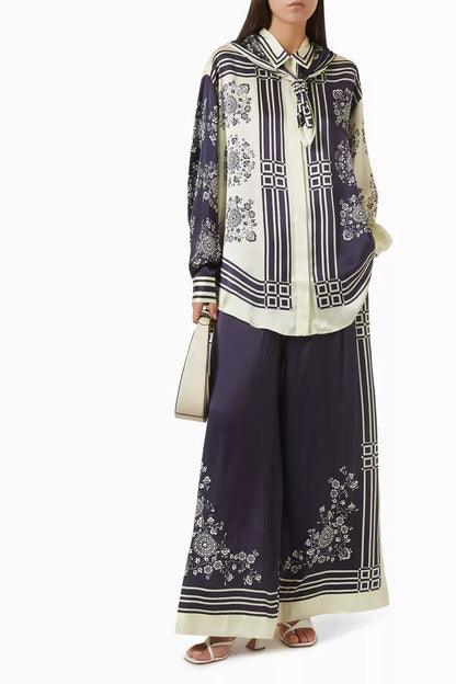 ALM Bandera Silk Buttondown Shirt | Trousers