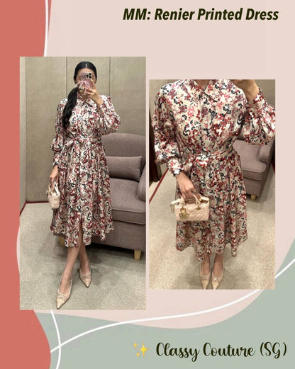 MM Renier Silk Midi Dress