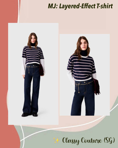 MJ Layered-Effect T-Shirt