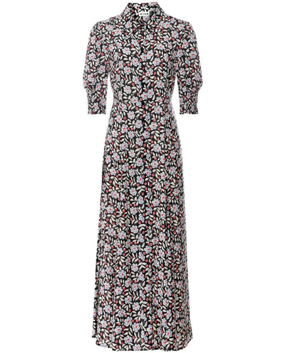 RX Bloom Viscose Midi Shirtdress