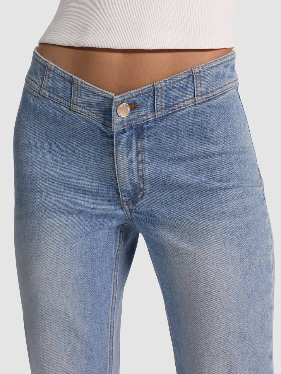 AO Chelsea Cropped Flare Stretch-cotton Jeans
