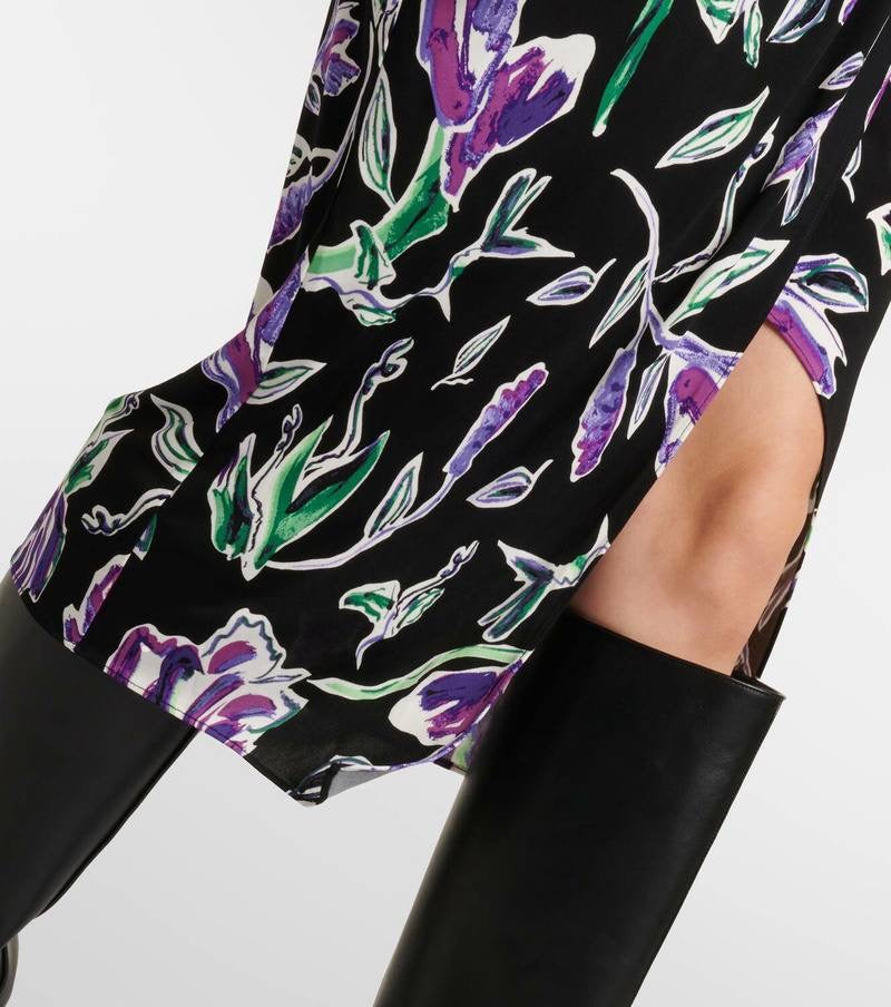 DVF Vivienne Floral Midi Dress