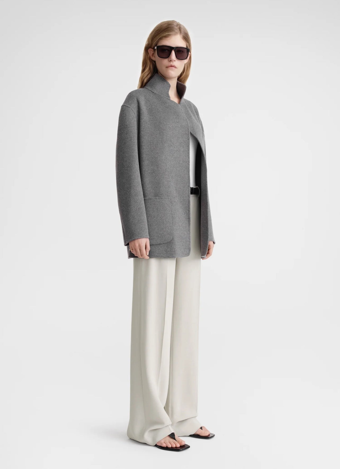 Tot Patch Pocket Double Wool Jacket
