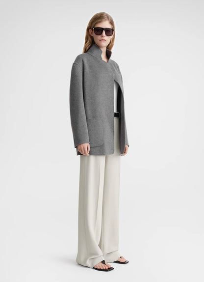 Tot Patch Pocket Double Wool Jacket