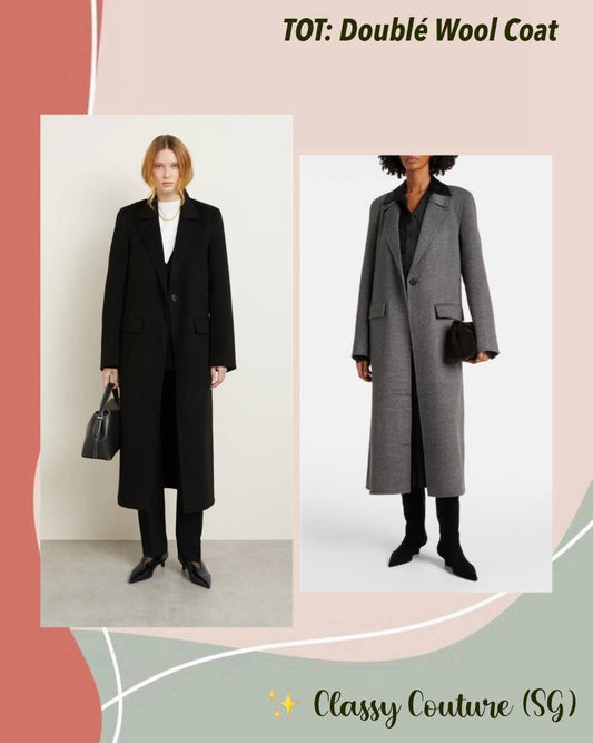 TOT Classic Double Wool Long Coat