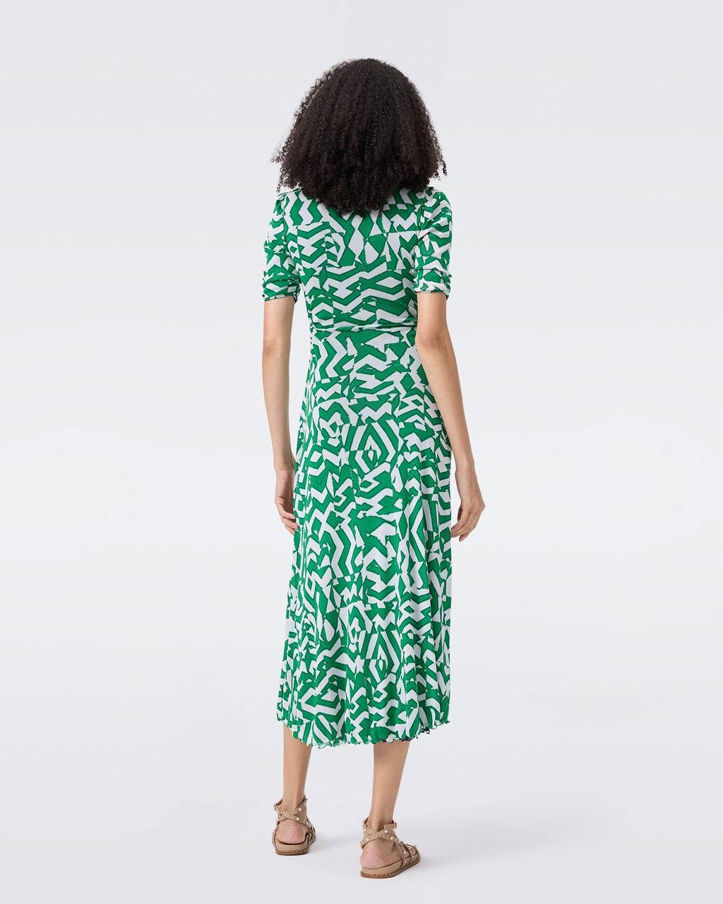 DVF Korean Reversible Midi Dress