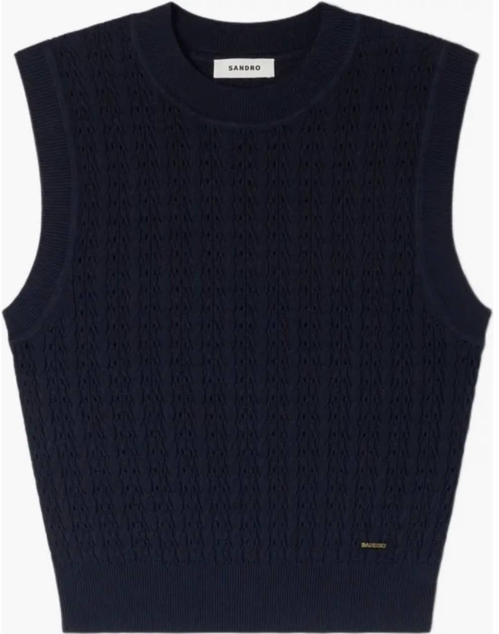 SD Flavio Cardigan | Textured Sweater Vest