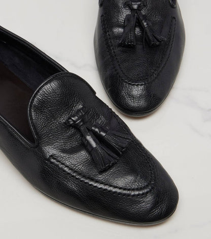 TR Caden Tassel Leather Loafers Shoes
