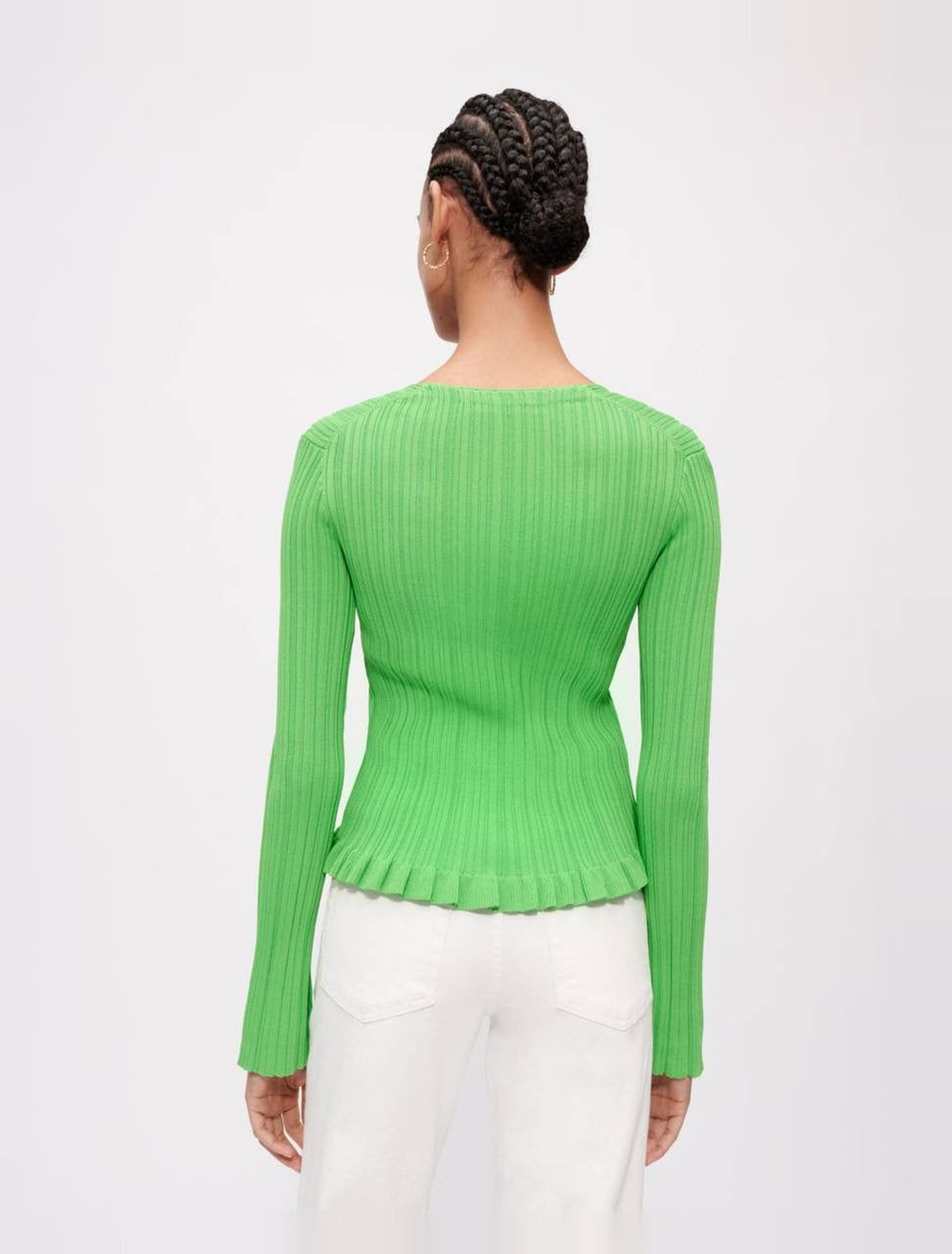 MJ Rib Knit Tank Top | Cardigan