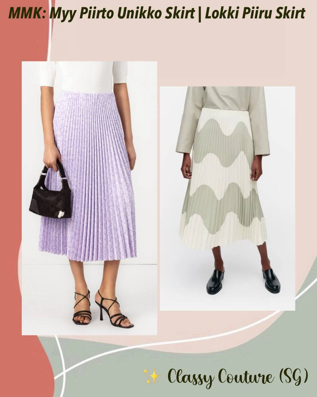 MMK Myy Piirto Unikko Skirt | Lokki Piiru Skirt