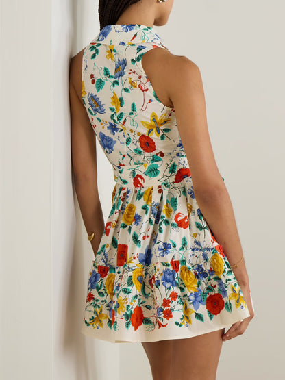 CC Hannah Cotton Poplin Mini Dress