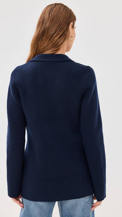 JK Cooper Wool-Cashmere Knit Blazer