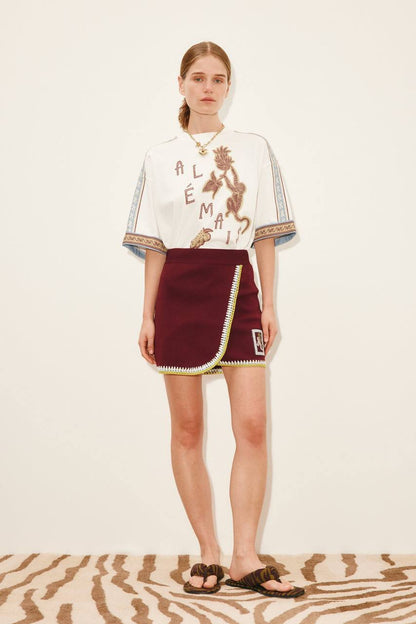ALM Jasper Knit Polo | Skirt