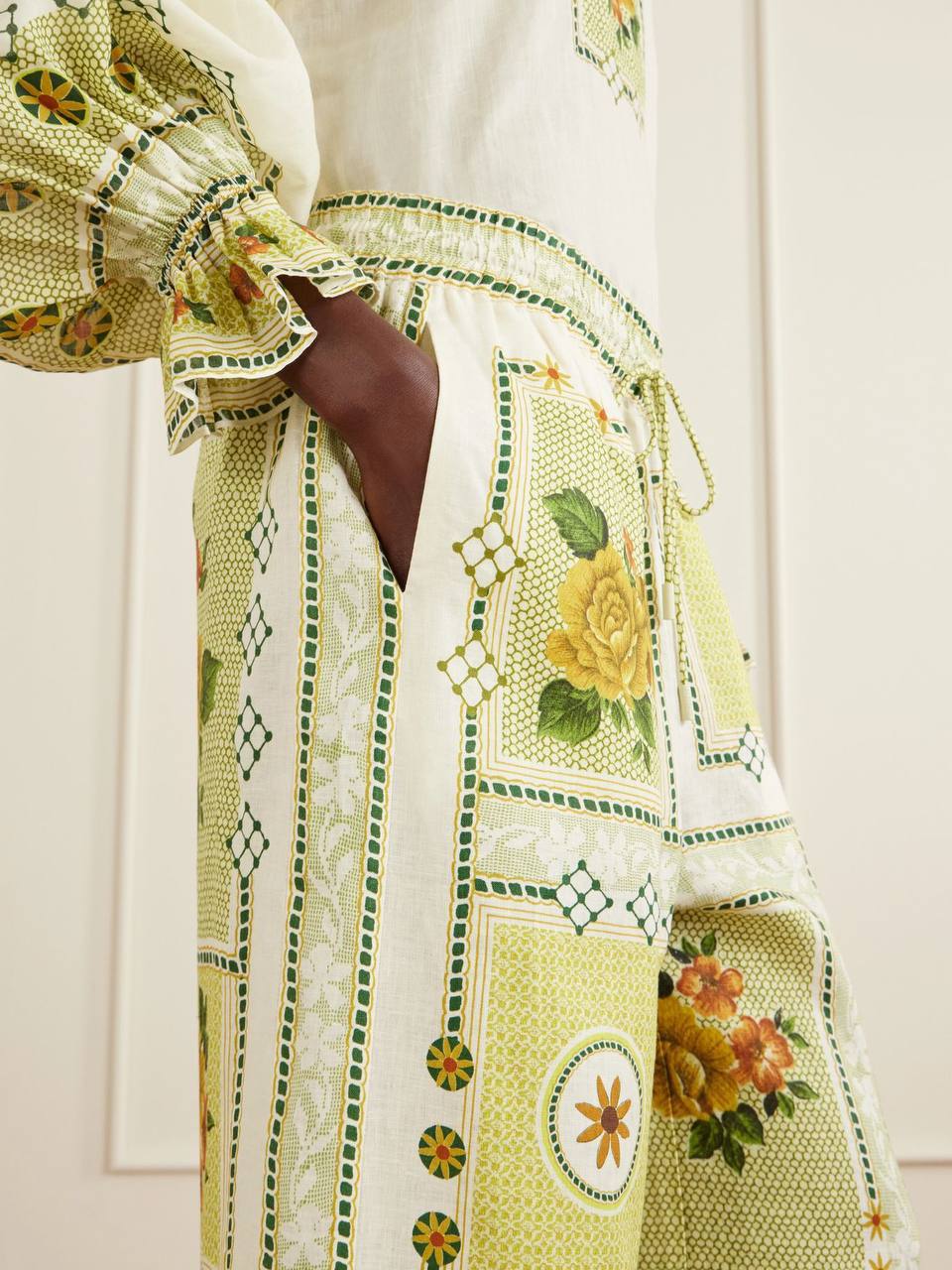 ALM Dixie Ramie Top | Linen Pants