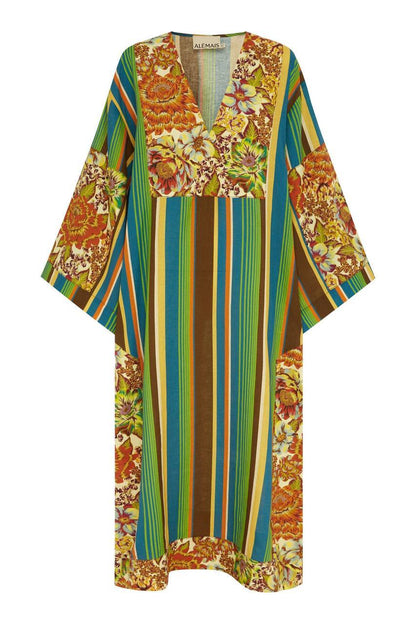 ALM Charlie Midi Dress in Linen