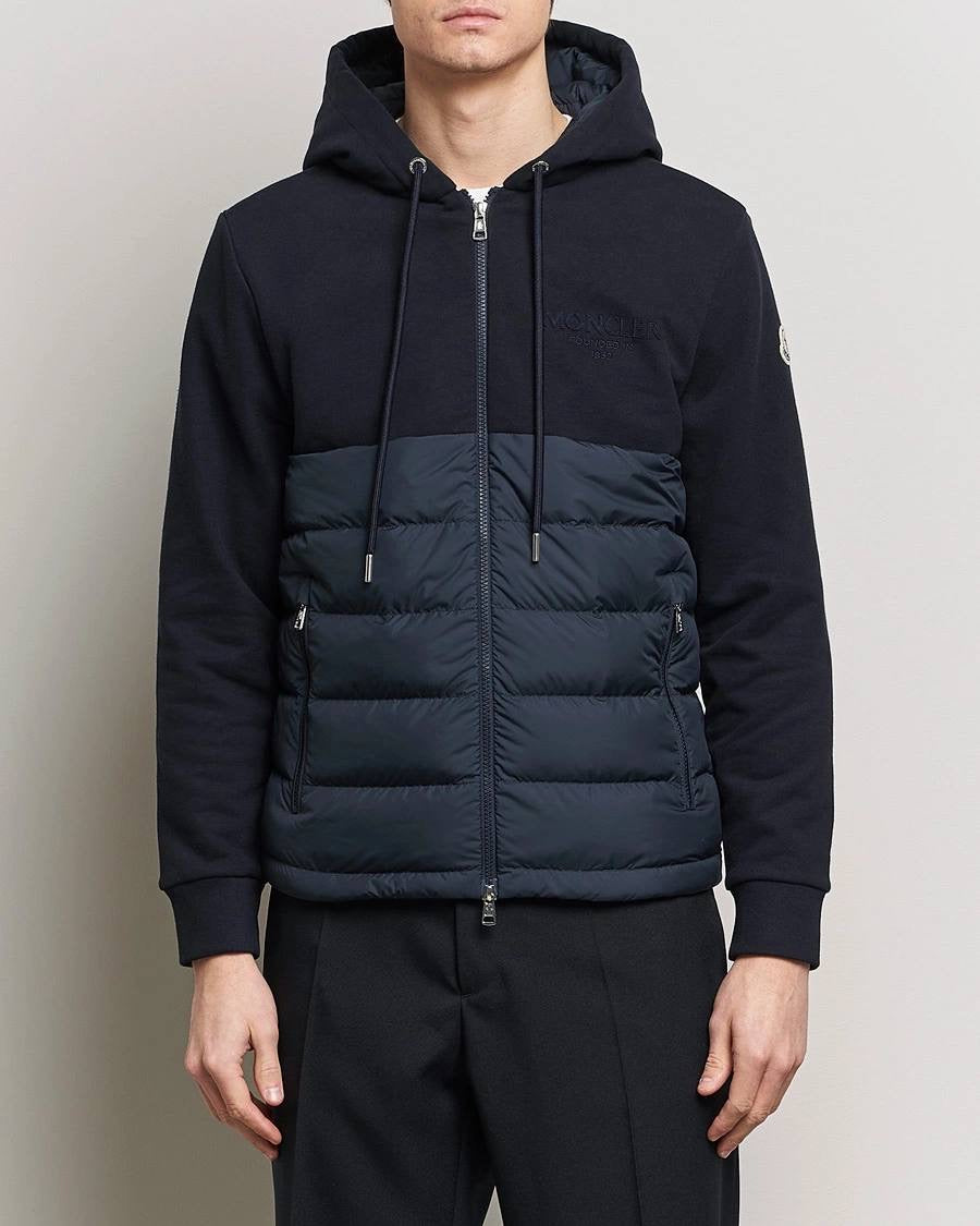 MC Men’s / Unisex Hybrid Padded Quilted Cotton Hooded Jacket Hoodie