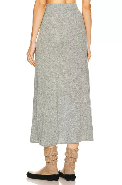 HS Einer Stretch-Cashmere Cardigan | Midi Skirt | Set