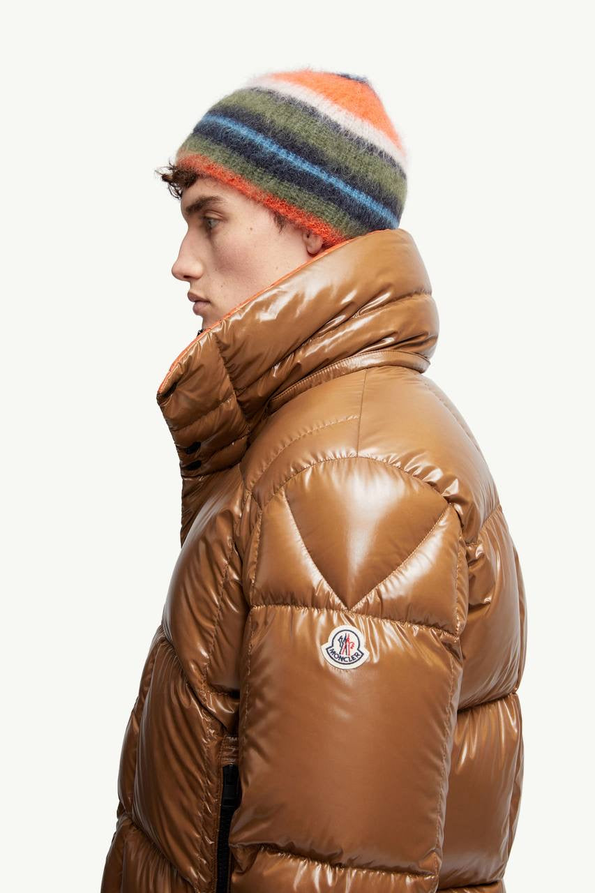 MC Men’s Parana Hooded Short Down Contrast Collar Jacket