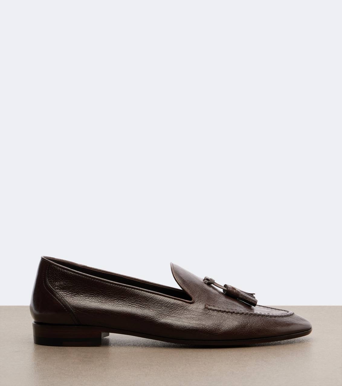 TR Caden Tassel Leather Loafers Shoes