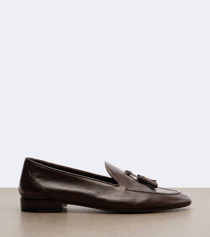 TR Caden Tassel Leather Loafers Shoes